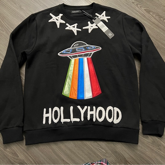 Men’s Hudson Outerwear Hollywood Pullover Crewneck Sweatshirt New with Tags LRG - Picture 5 of 7